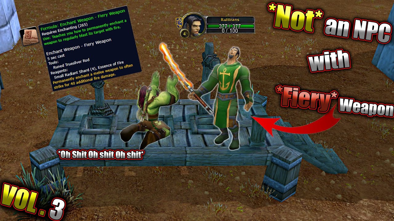 Never Getting Tired Of Pretending an NPC - WoW Classic: Payo Best Moments #13