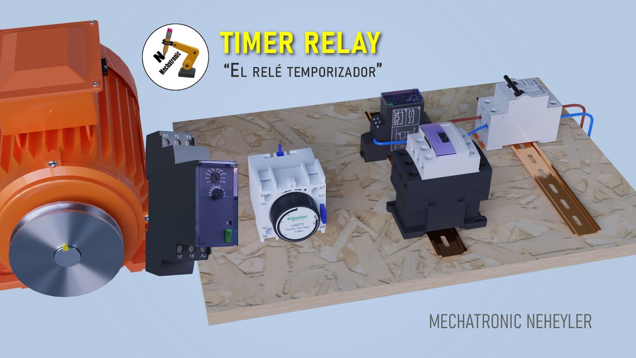 How an On Delay and OFF Delay Timer Works / Explained with Animations