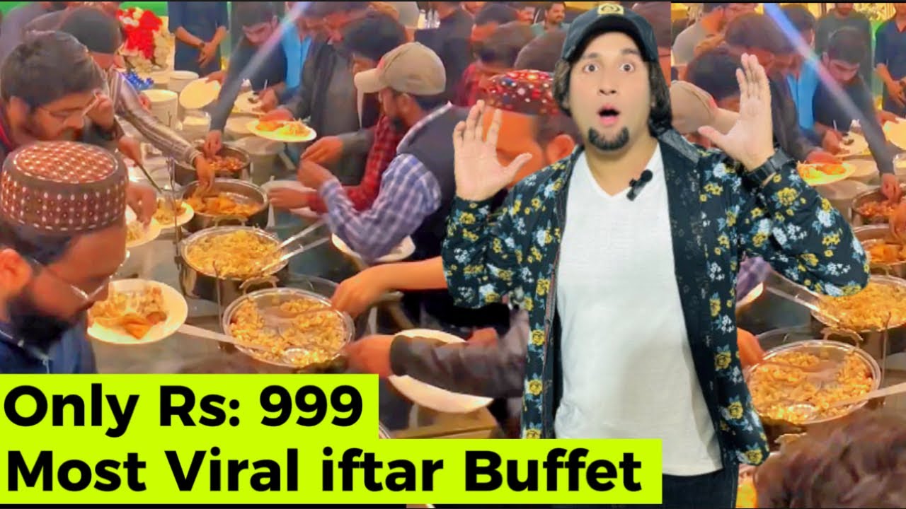Pakistan Ka Sab Say Sasta iftar Buffet I Afzal Events Buffet