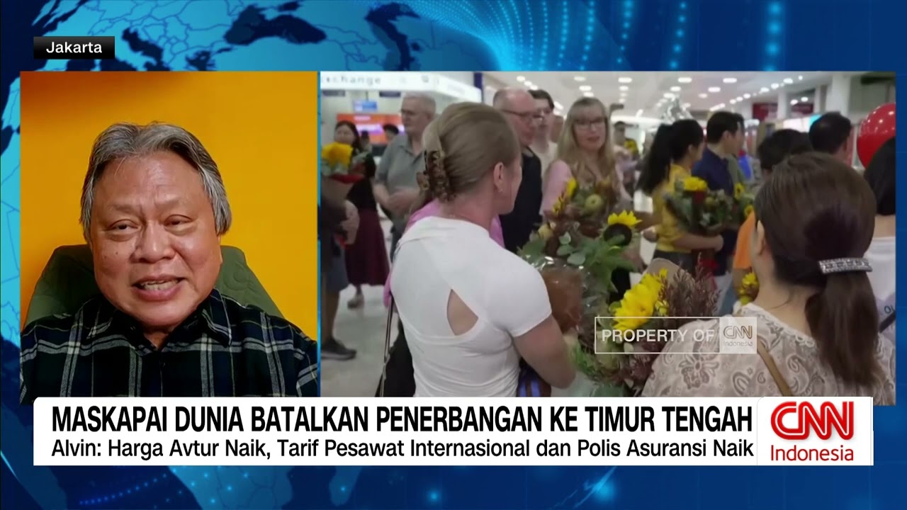 Maskapai Dunia Batalkan Penerbangan ke Timur Tengah