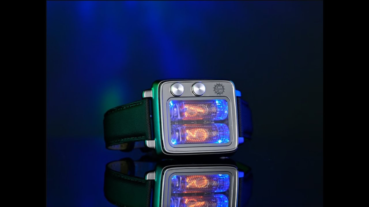 NEONWORKS BACKTOFUTURE 2 NIXIE TUBE WATCH SHORT EDITION