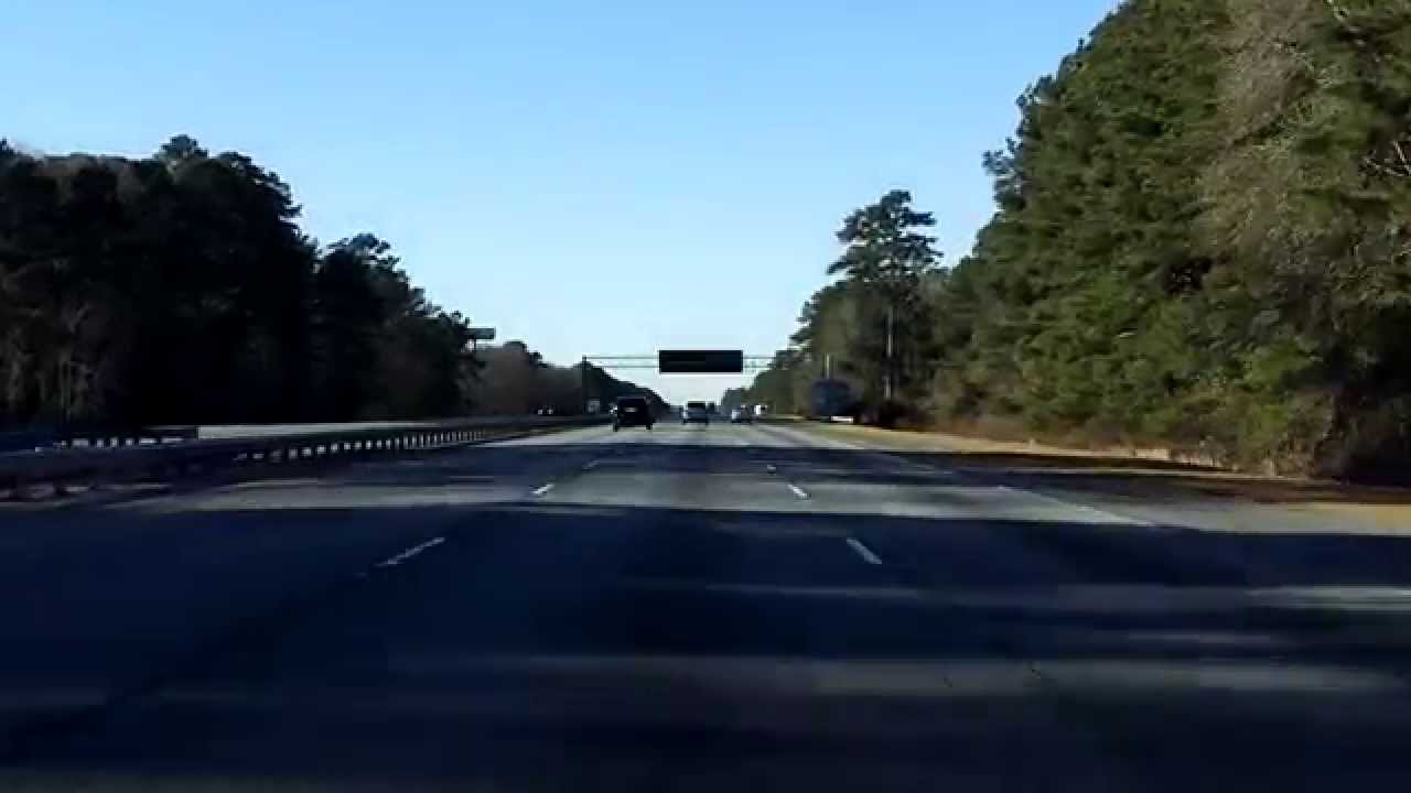 Interstate 95 - Georgia (Exits 109 to 104) southbound