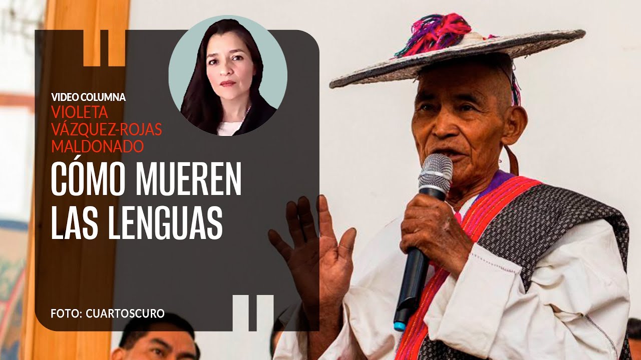 Cómo mueren las lenguas. Por Violeta Vázquez-Rojas ¬ Video columna