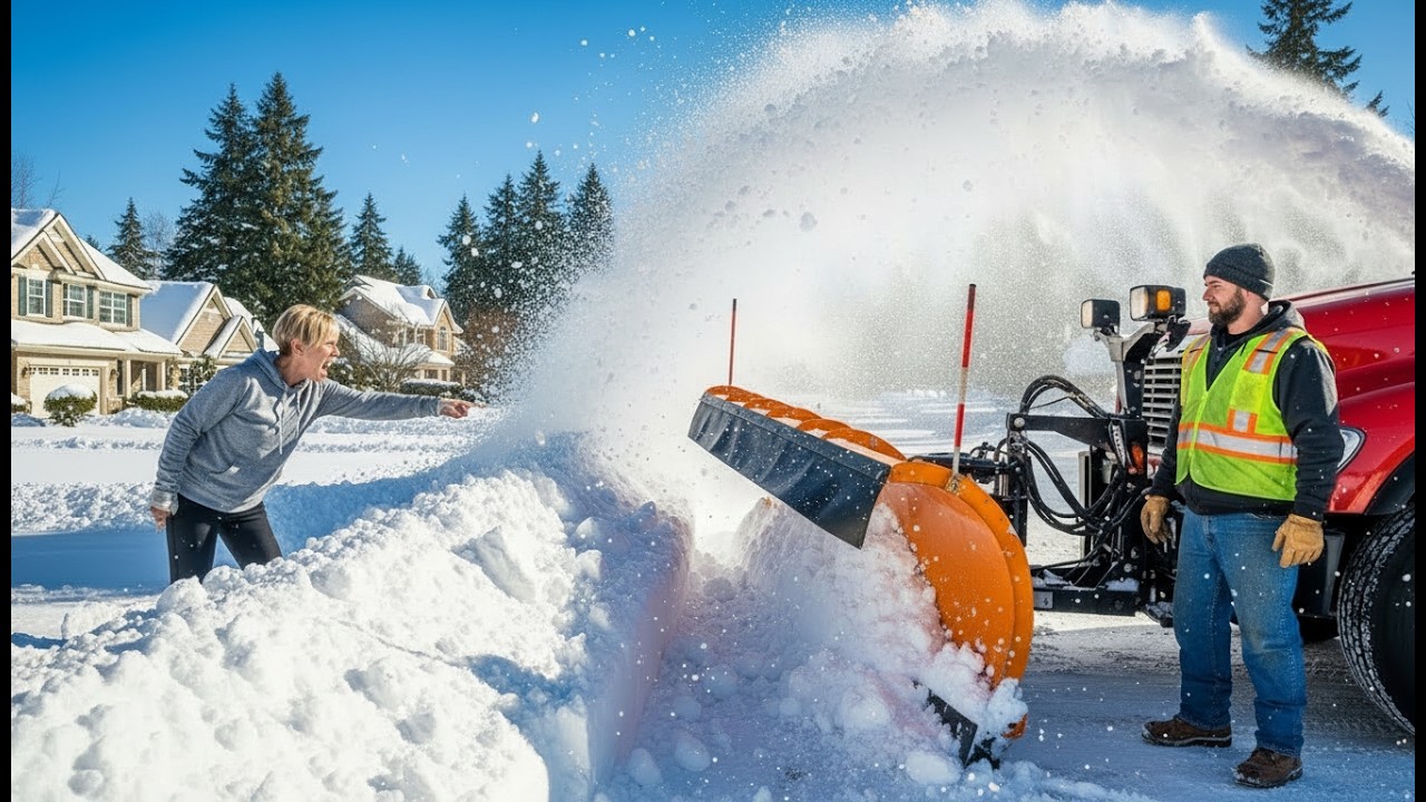 HOA Karen Demanded Free Snowplow Service — So I Sealed Her Driveway Shut