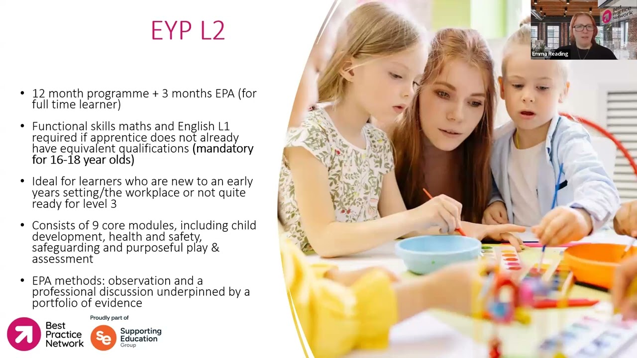 Starting Your Early Years Career: Level 2 and Level 3 Apprenticeships Explained