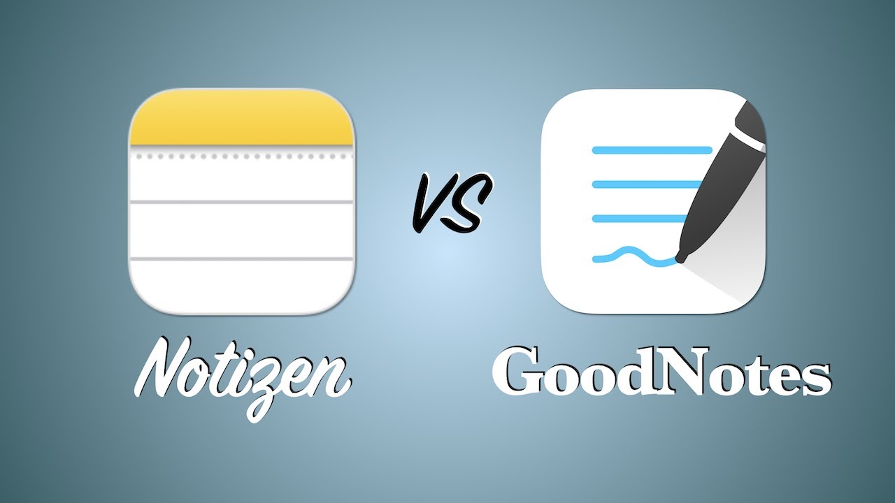 🍎 Notizen VS GoodNotes: Welches ist besser (geeignet)?