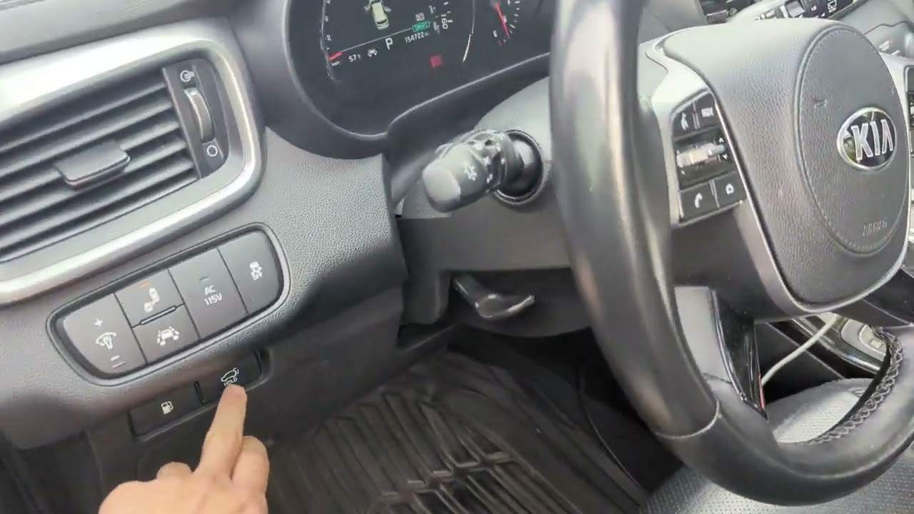 2019 Kia Sorento EX, tailgate / trunk / rear door won't open