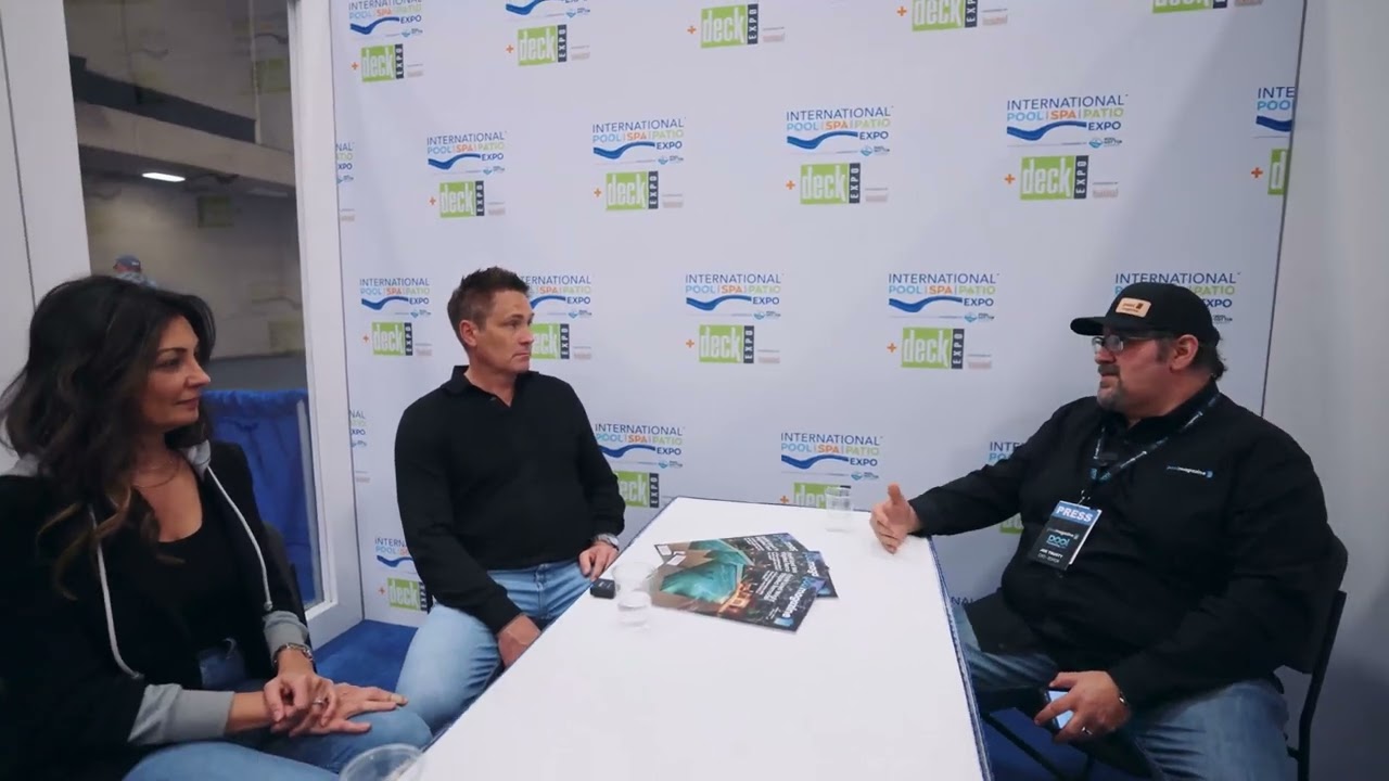 Discussing Solana Outdoor Living With Ryan & Sozan Hughes at the PSP Deck Expo in Dallas, TX