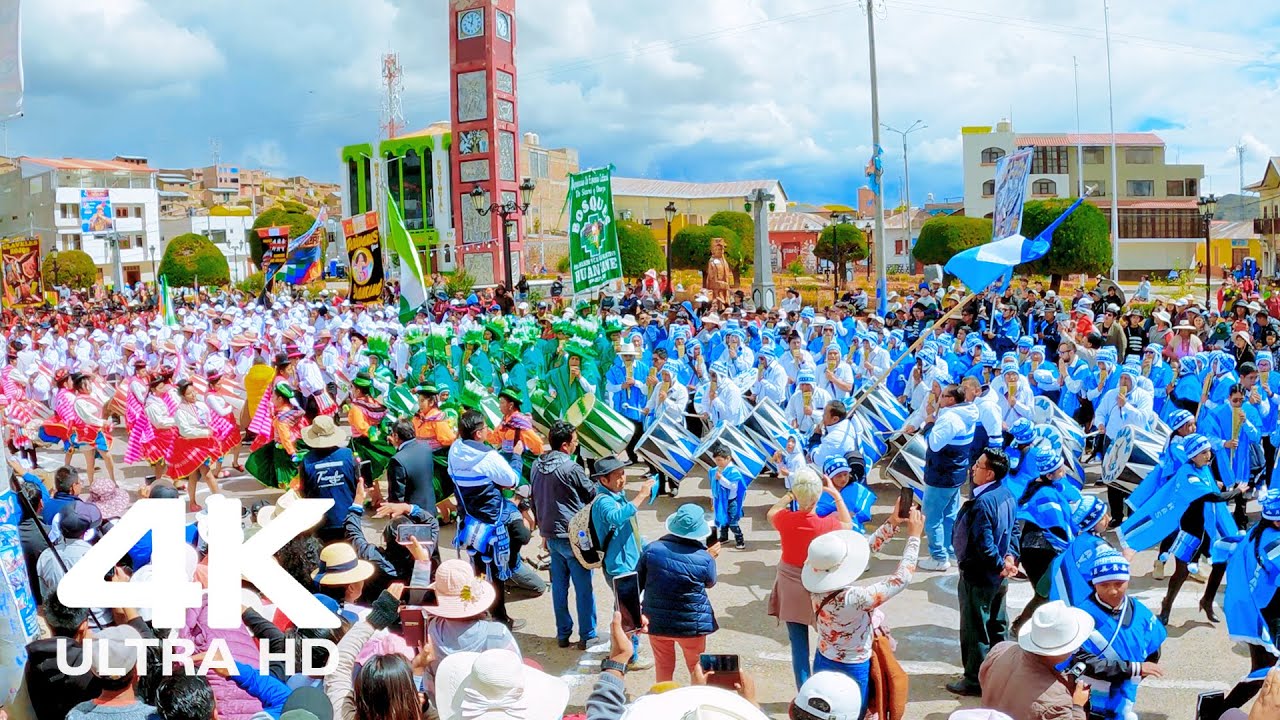 Gran Retreta de Sikuris por la Festividad de la Santísima Cruz del 3 de Mayo de Huancané 2024 ▶ 4K