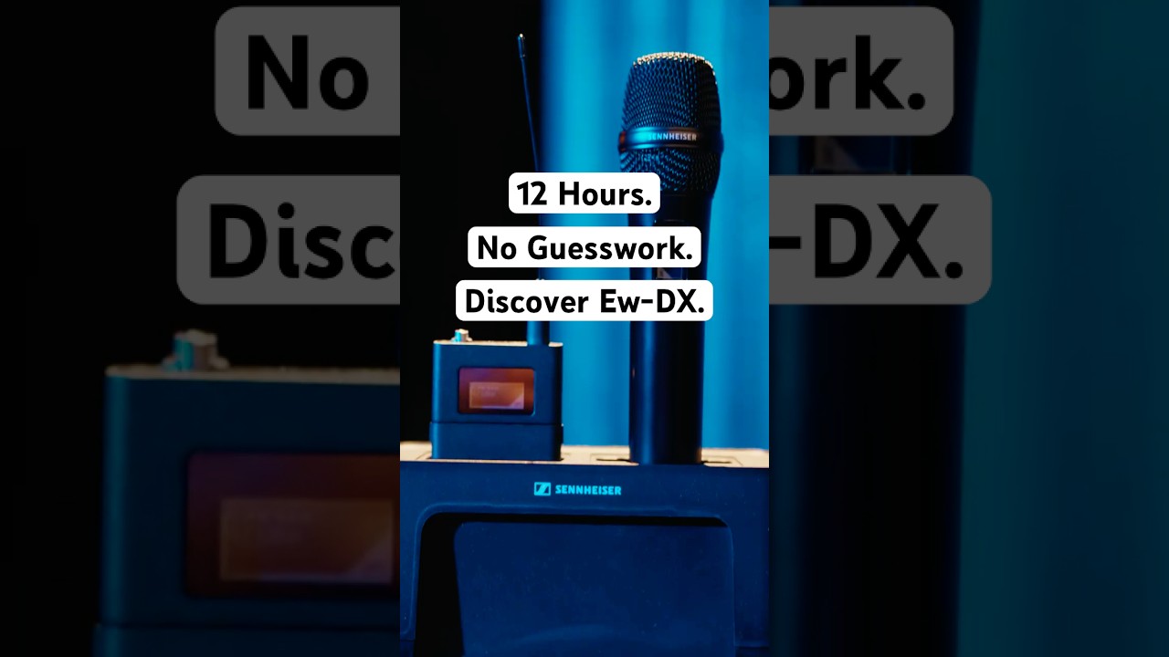EW-DX: The Wireless System That Works as Hard as You Do | Sennheiser