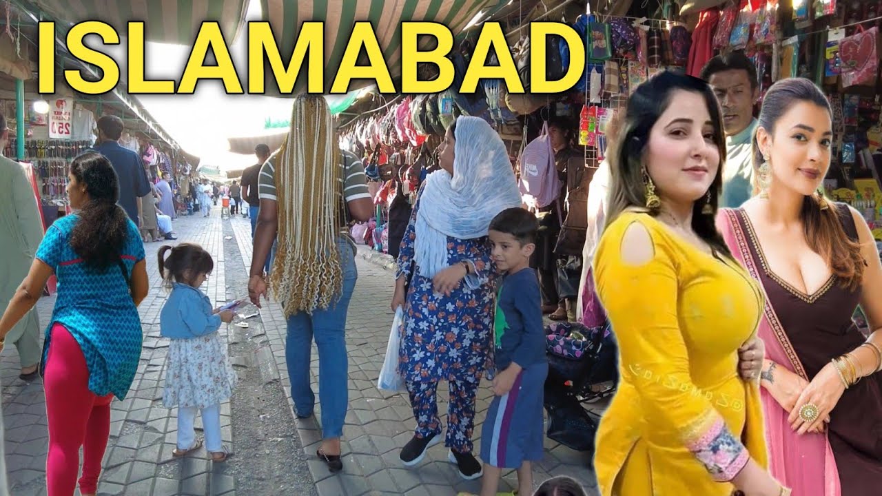 🇵🇰PAKISTAN 4K,ISLAMABAD ITWAR BAZAR WALKING TOUR 2024