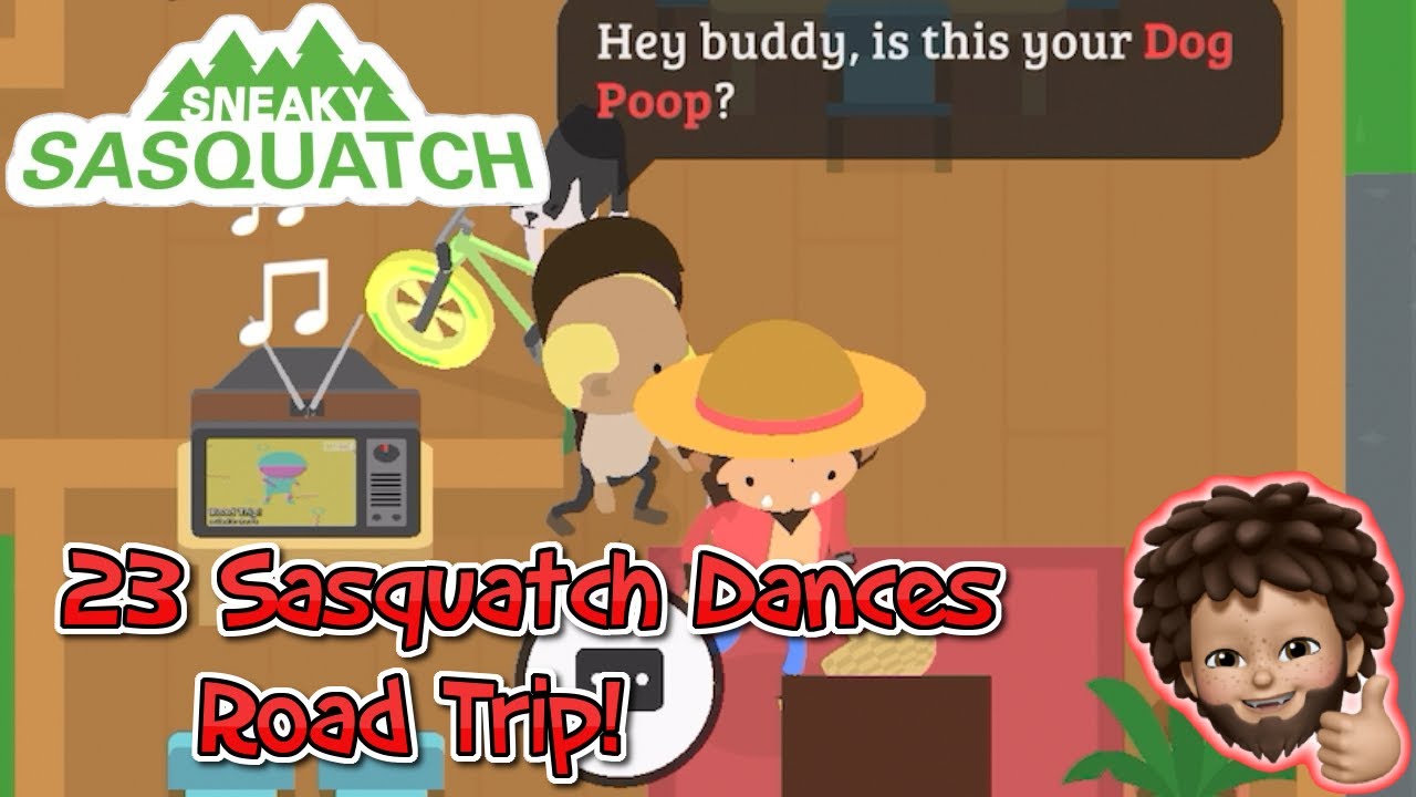 Sneaky Sasquatch - Sasquatch Dance | Road Trip!