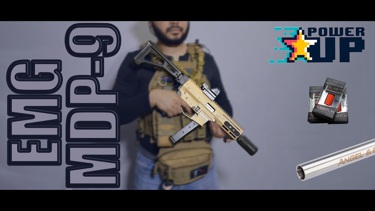 EMG MDP-9 #gbb Upgrade en campo #airsoft #airsoftcqb #mdp9 #airsoftgun ¿Vale la Pena?