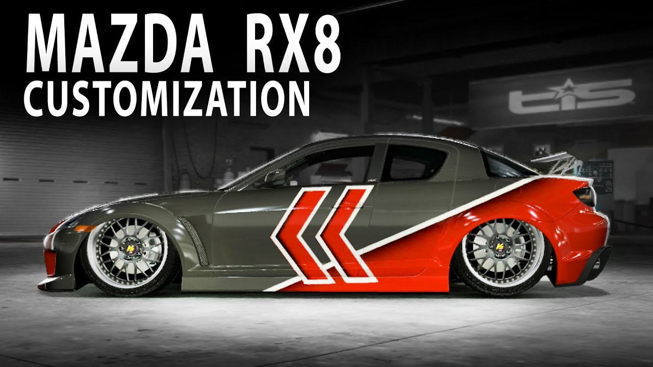 Midnight Club LA - Mazda RX8 (NFS CARBON)(Customization)
