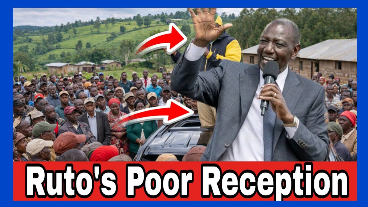 Ruto's Nandi rally ends abruptly as 11 Students falls into Septic tank as Crowd ignores cheering him