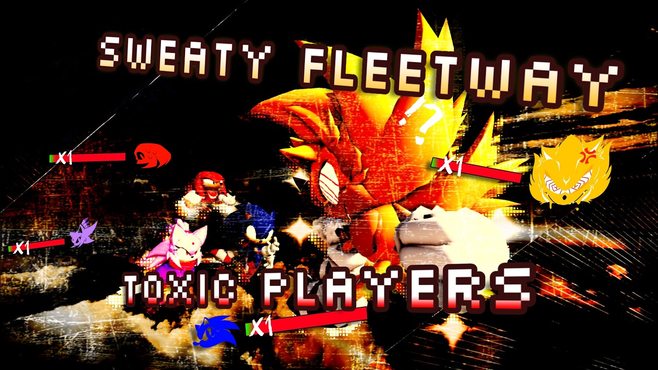 A Sweaty Fleetway VS Toxic Players [THE MOVIE] | Outcome Memories