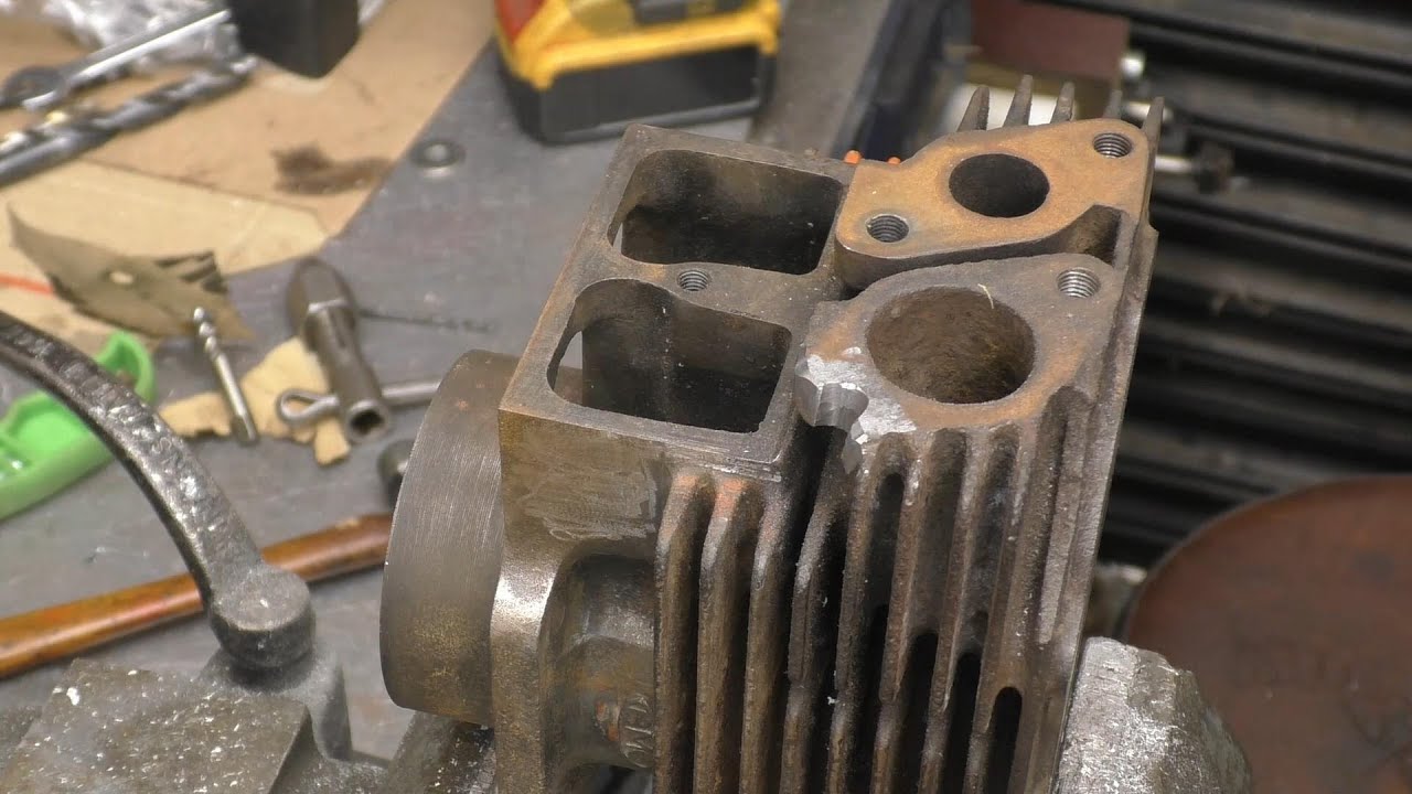 SNNC 469 P1  Cast Iron Cylinder Block .Thread Repair
