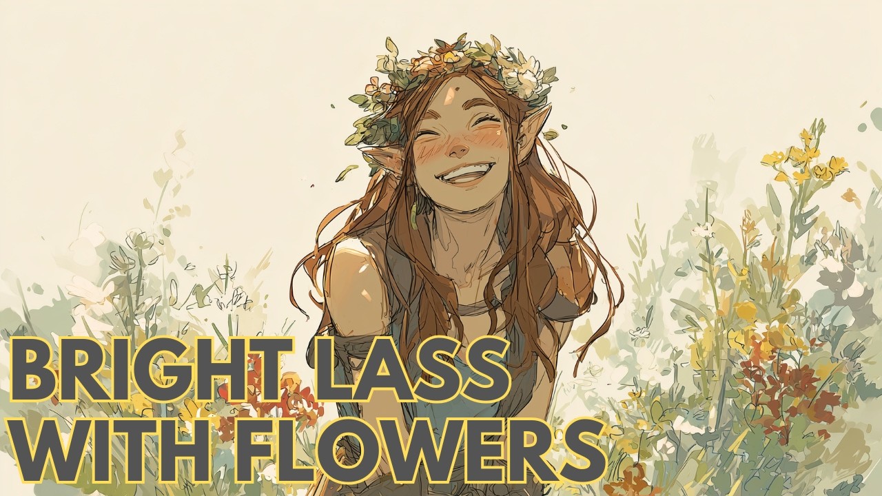 Bright Lass With Flowers! ► Fantasy-Folk Song