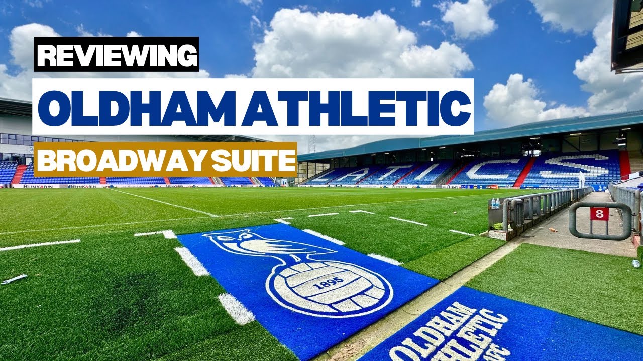 Oldham Athletic hospitality review | Broadway Suite | The Padded Seat
