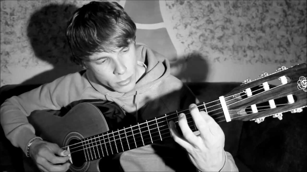 Ronny Engelmann - riders on the storm ( fingerstyle guitar cover )