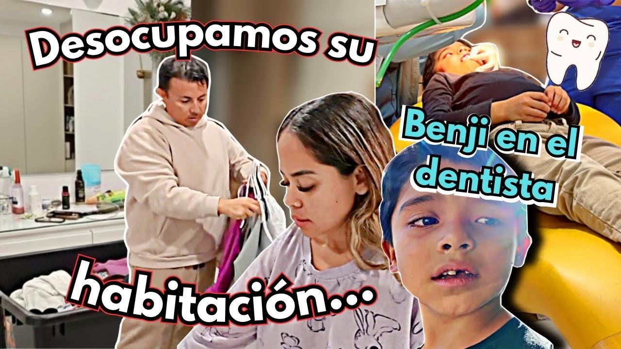 DESOCUPAMOS la HABITACI&Oacute;N de NUESTRA HIJA | &iexcl;Le SACARON el DIENTE de TIBUR&Oacute;N a BENJI!
