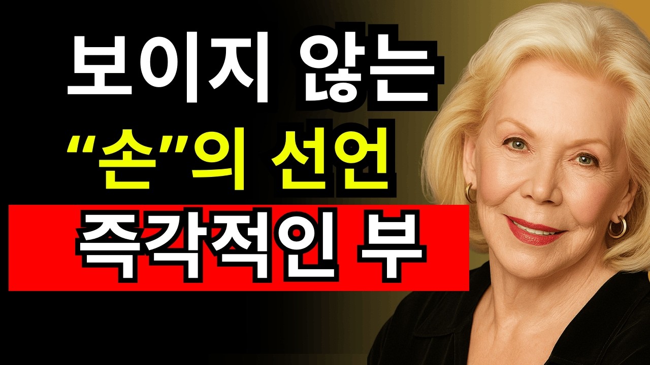 보이지 않는 손의 선언: 부를 당신 집 앞으로 끌어오는 놀라운 법칙 | 루이즈 헤이 | 끌어당김의 법칙