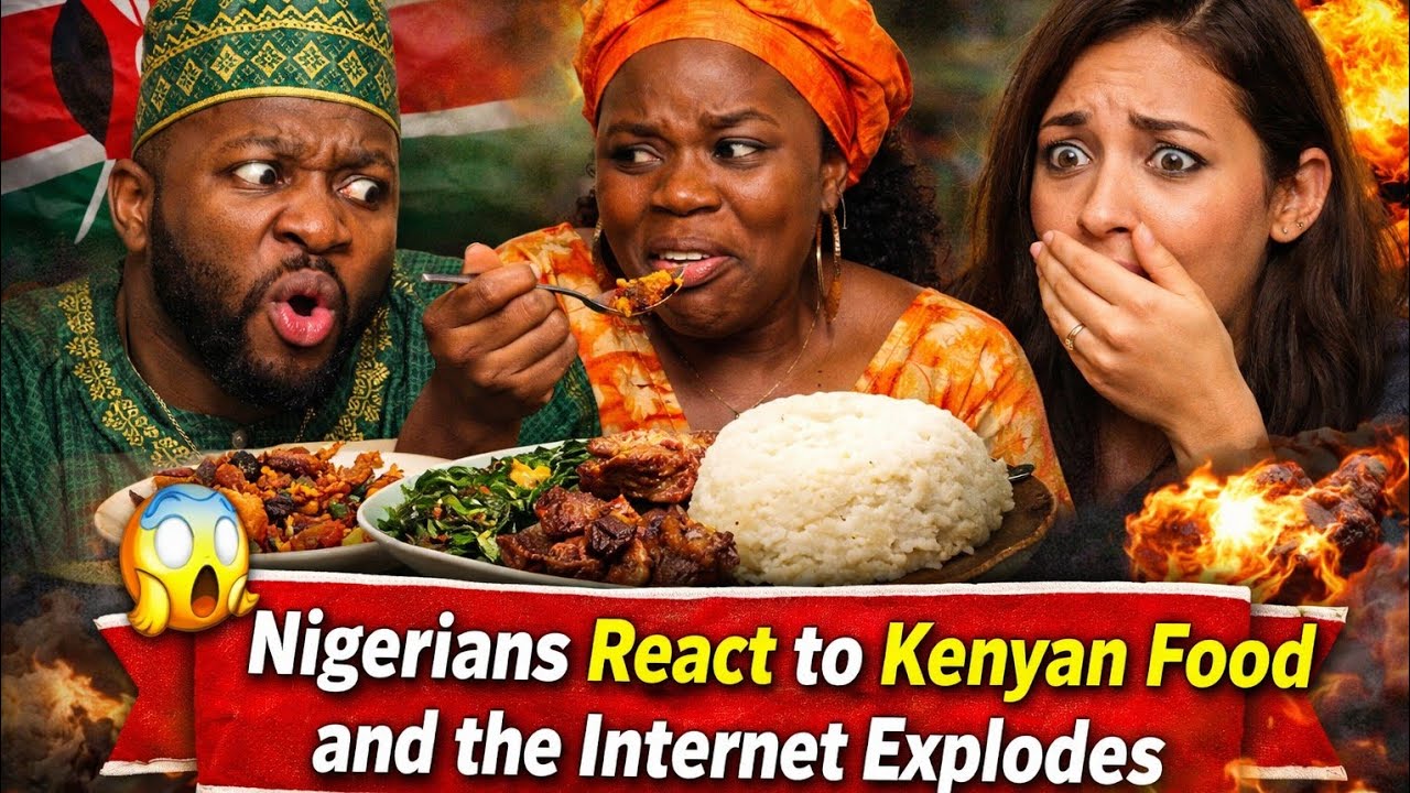 Nigerians Didn’t Hold Back on Kenyan Food 😳 listen to what they said about it