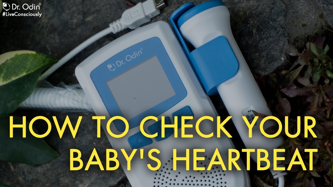 How to check your Baby's Heartbeat with Dr. Odin Fetal Doppler