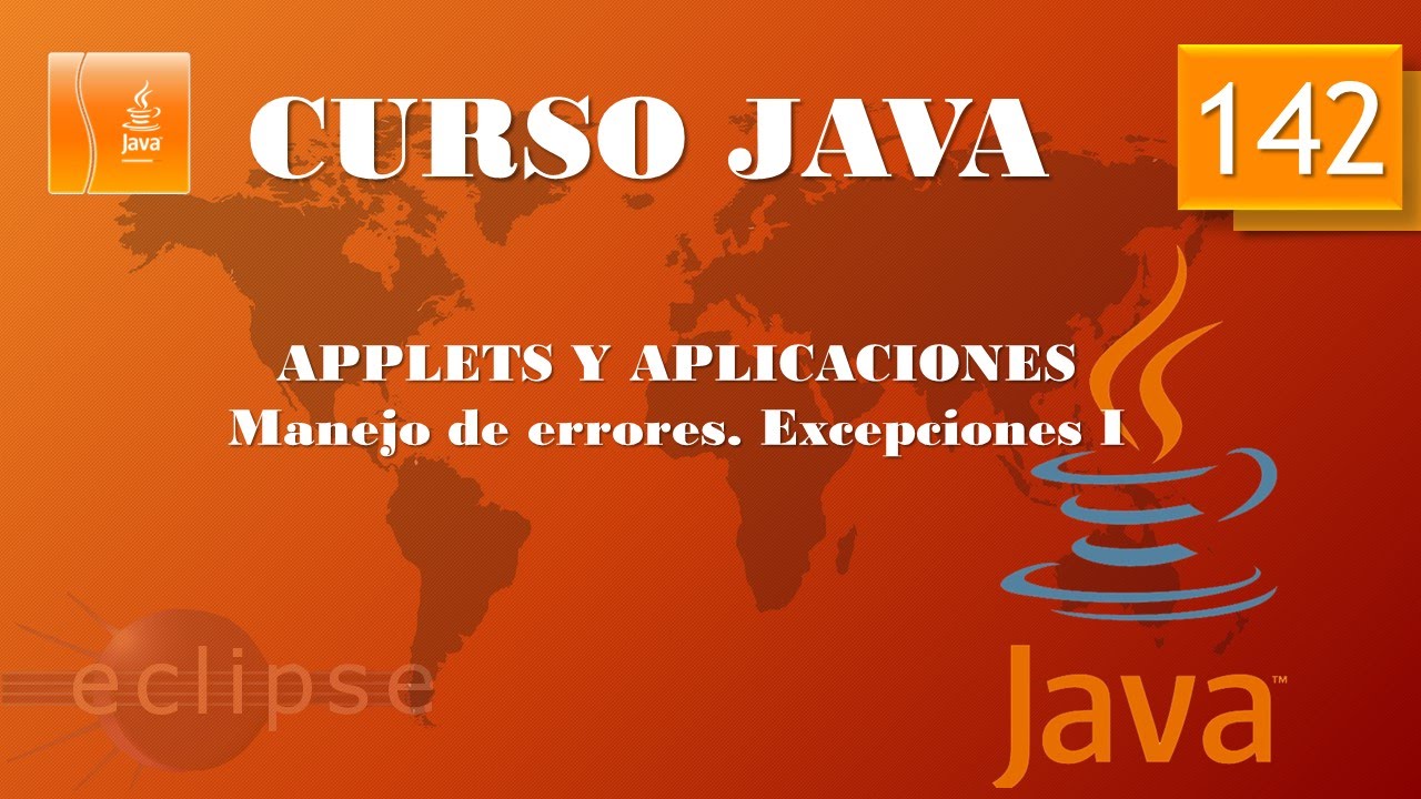 Curso Java. Excepciones I. V&iacute;deo 142
