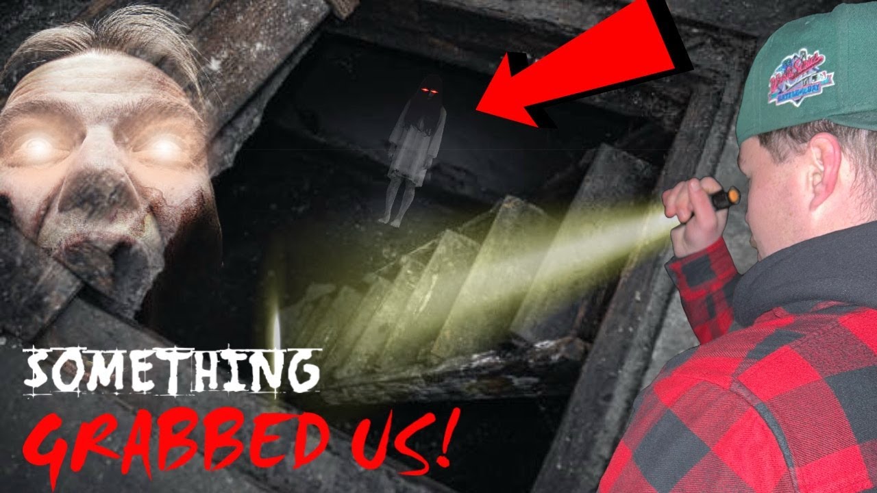 We returned to the HAUNTED Mansion & something GRABBED US! (Terrifying Paranormal Activity)