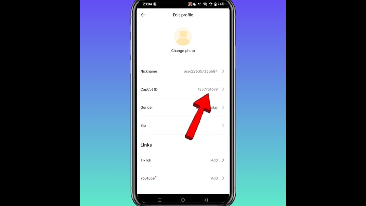 Find Or See CapCut ID - How To See CapCut ID #capcut