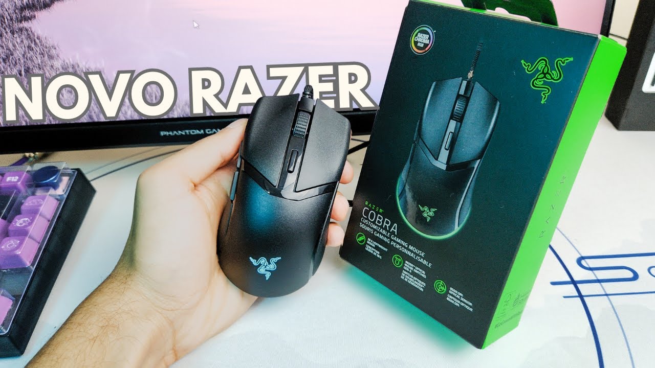 Novo LANÇAMENTO Razer Cobra, Vale a pena? |  Comparativo com Razer Viper