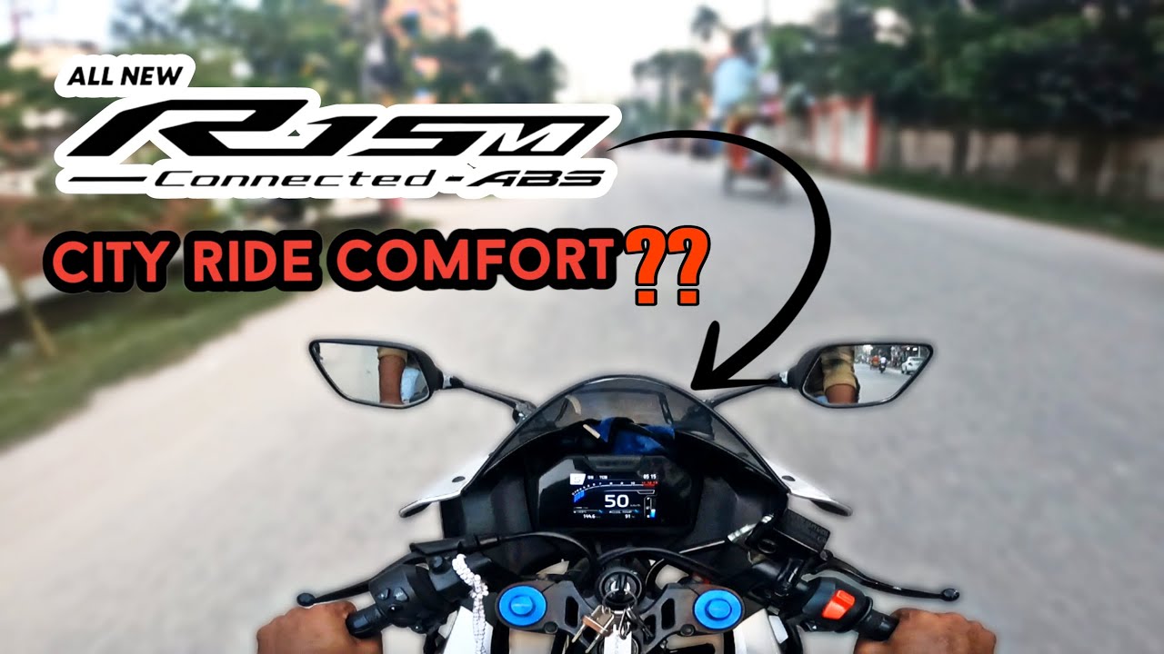 YAMAHA R15 M CITY RIDE COMFORT।।yamaha r15m।। SK VLOGS