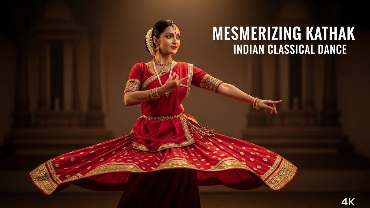 Kathak Dance Performance | Traditional Indian Classical Dance & Expressions