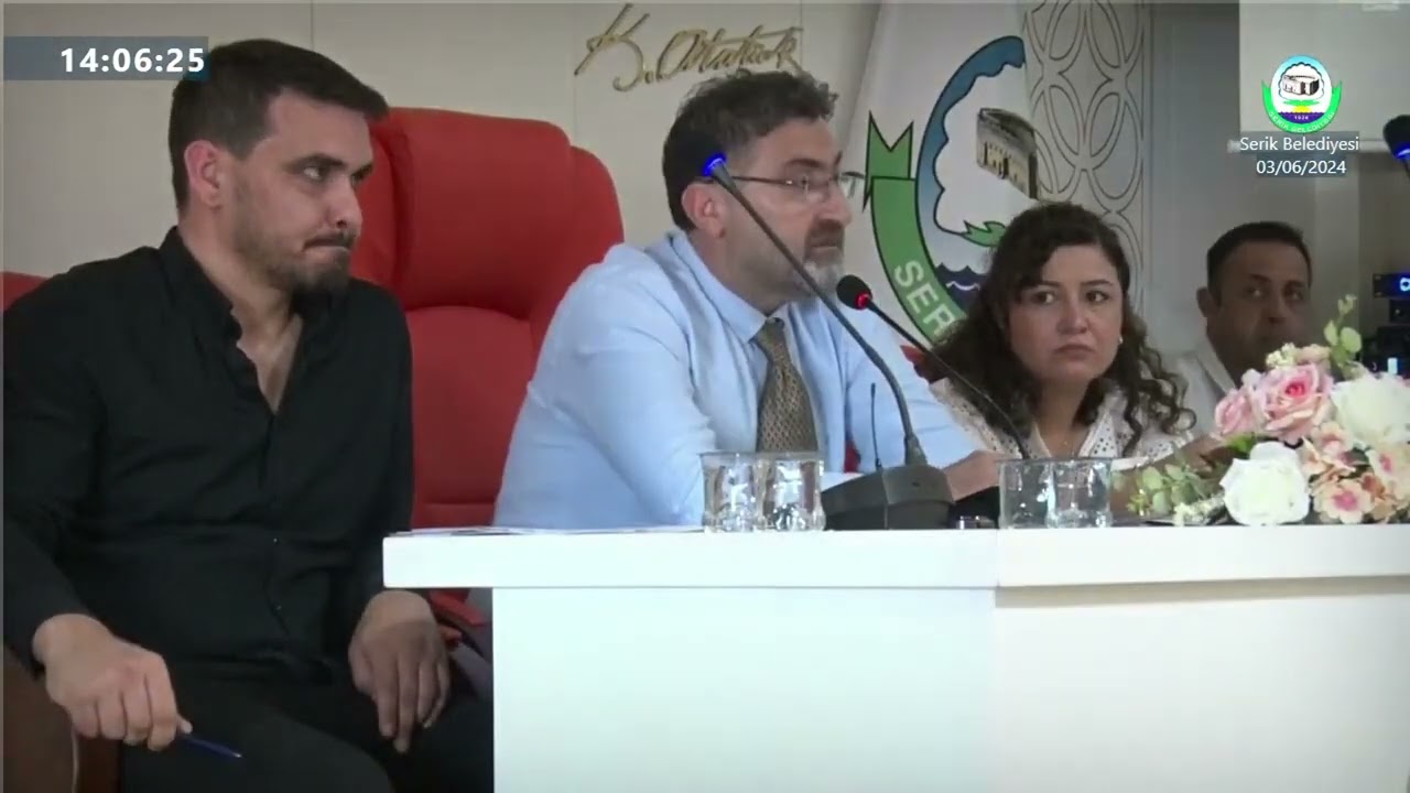 Serik Belediyesi Haziran Ayı Meclisi( 03.06.2024 Pazartesi )