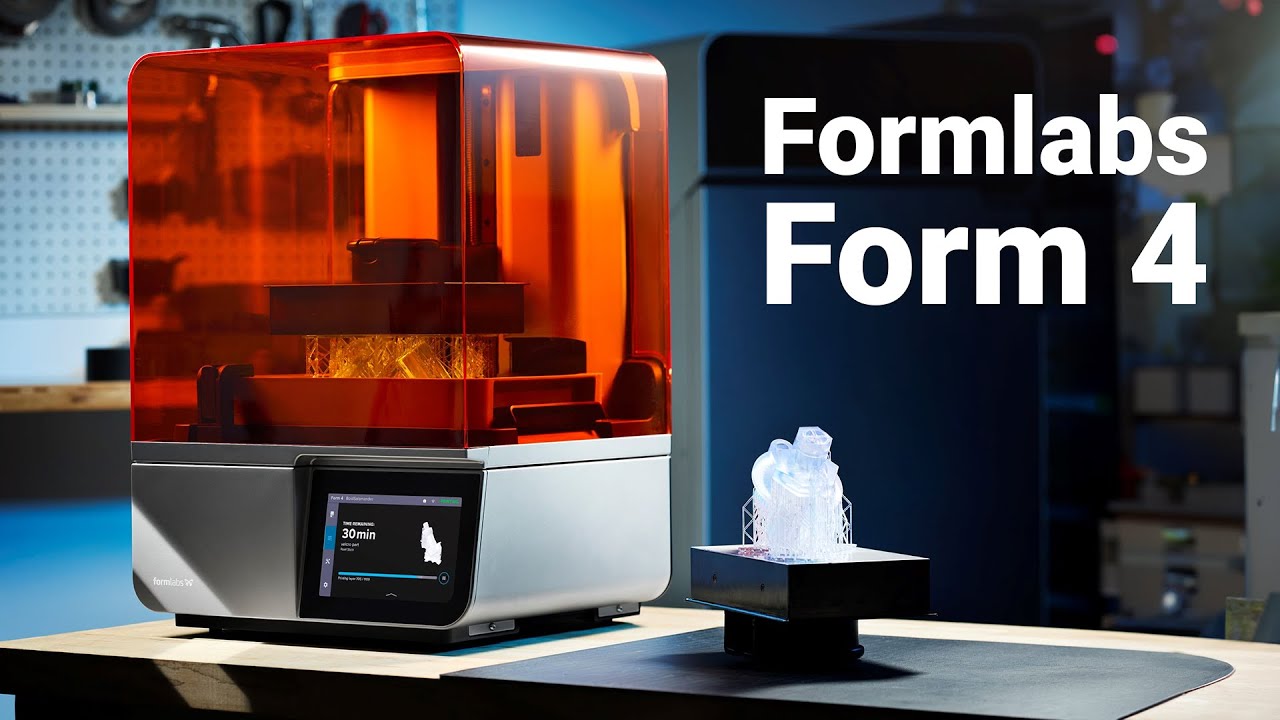 Formlabs Form 4: Pi&ugrave; Veloce, Pi&ugrave; Precisa, Pi&ugrave; Affidabile