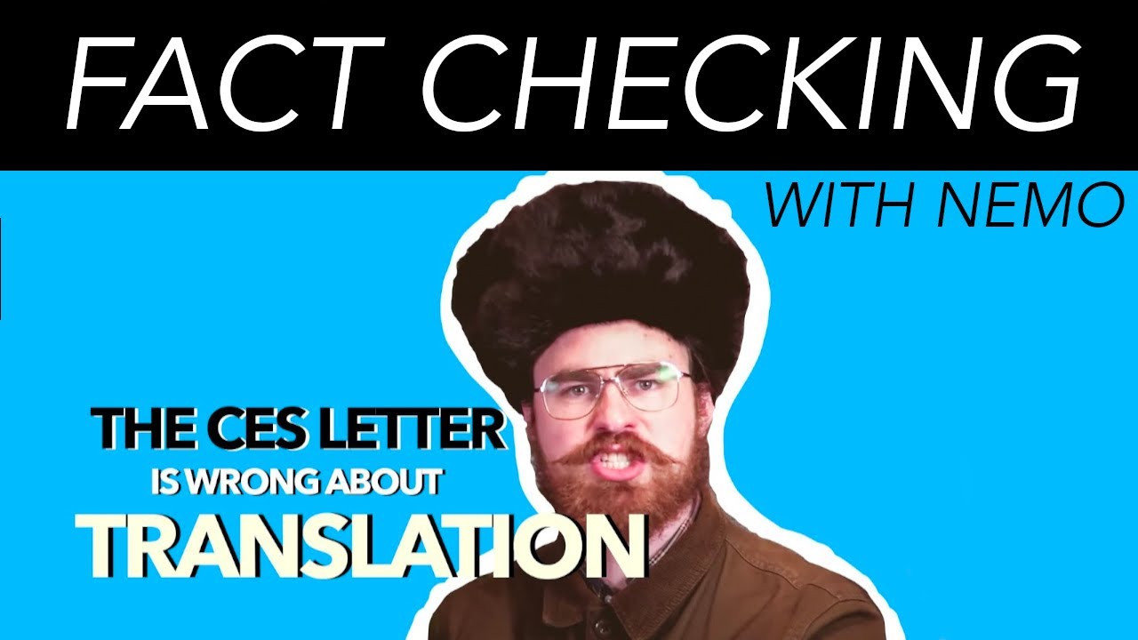 'The CES Letter is WRONG about Book of Mormon Translation!' - FACT CHECK