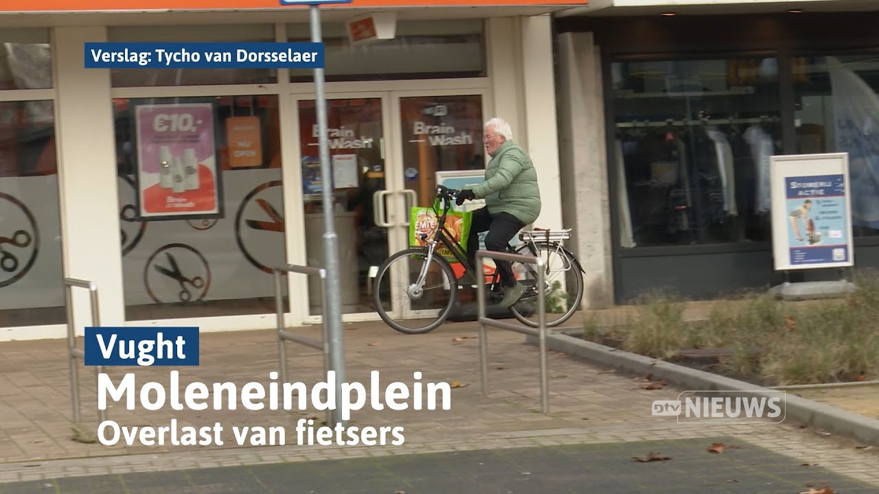Fietsoverlast op Moleneindplein in Vught, ondanks handhaving I Dtv Ring Den Bosch