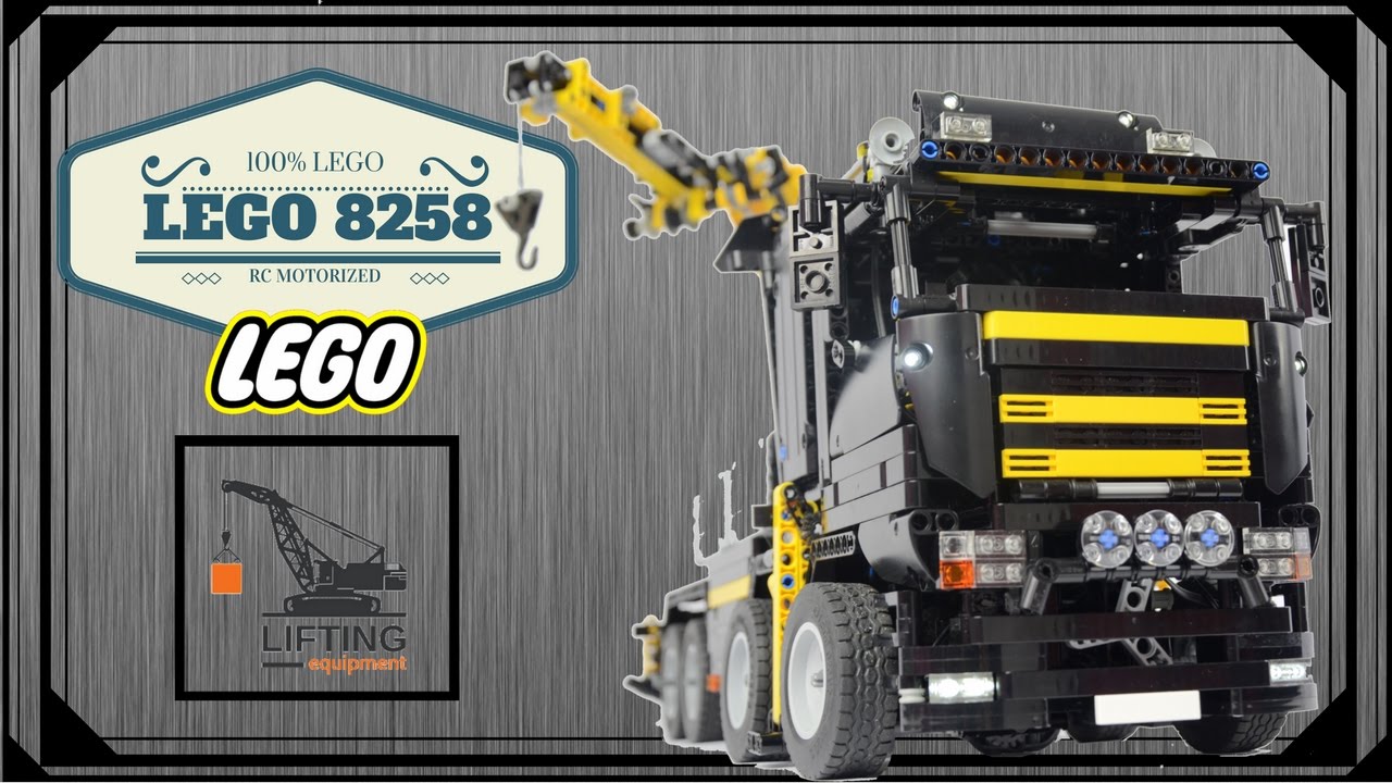 lego 8258 RC motorized Full - review 2017