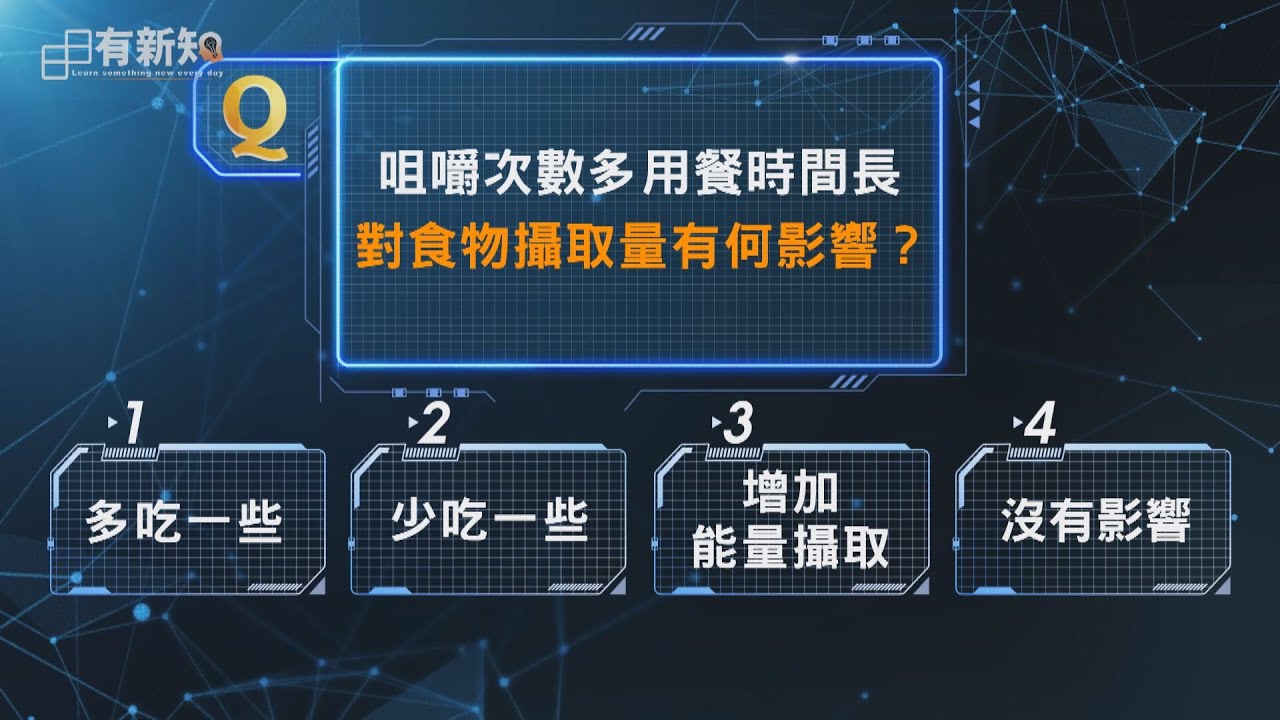 細嚼慢嚥的方法｜日日有新知｜李毅｜20240625