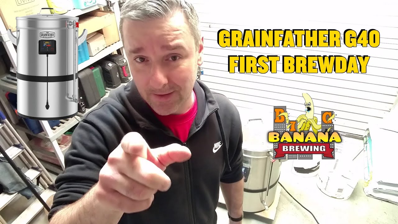HBW218 - Grainfather G40 First Brewday