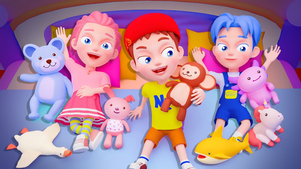 Ten In The Bed With Animals | Kids Song