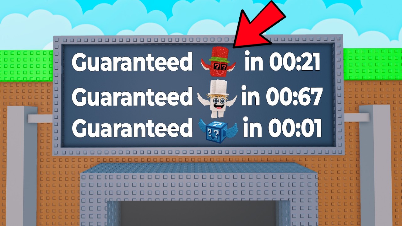 Steal a Brainrot, But There's a LUCKY BLOCK Board!