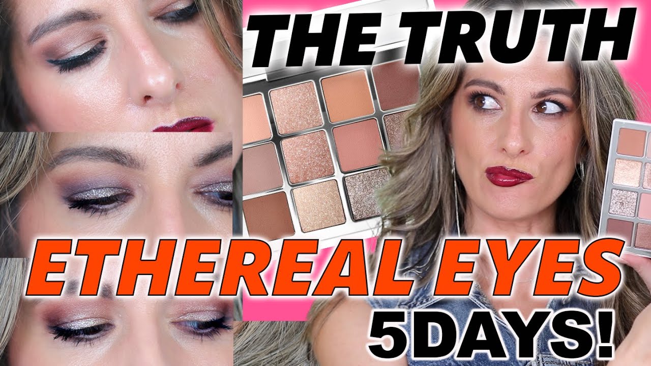THE TRUTH, MAKEUP BY MARIO ETHEREAL EYES PALETTE 5 DAY CHALLENGE