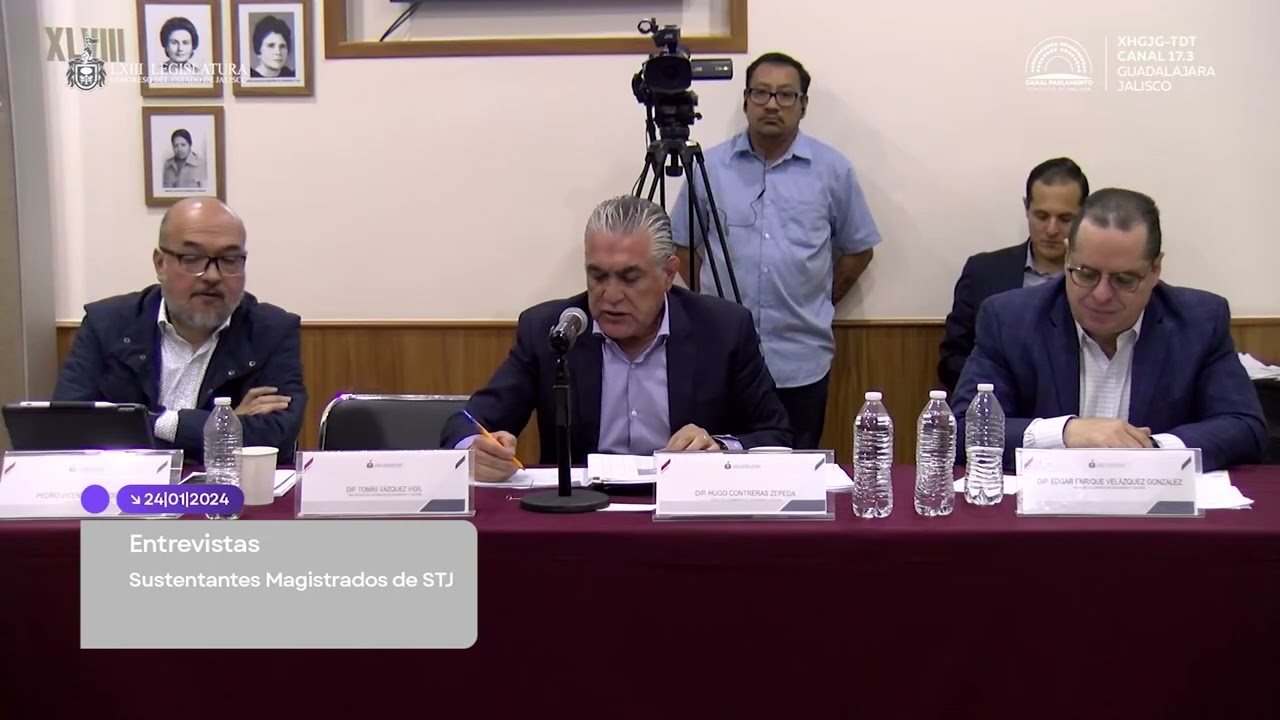 🔴 Entrevistas Sustentantes Magistrados de STJ (Sala C) Bloque 3 y 4 | 24.01.24