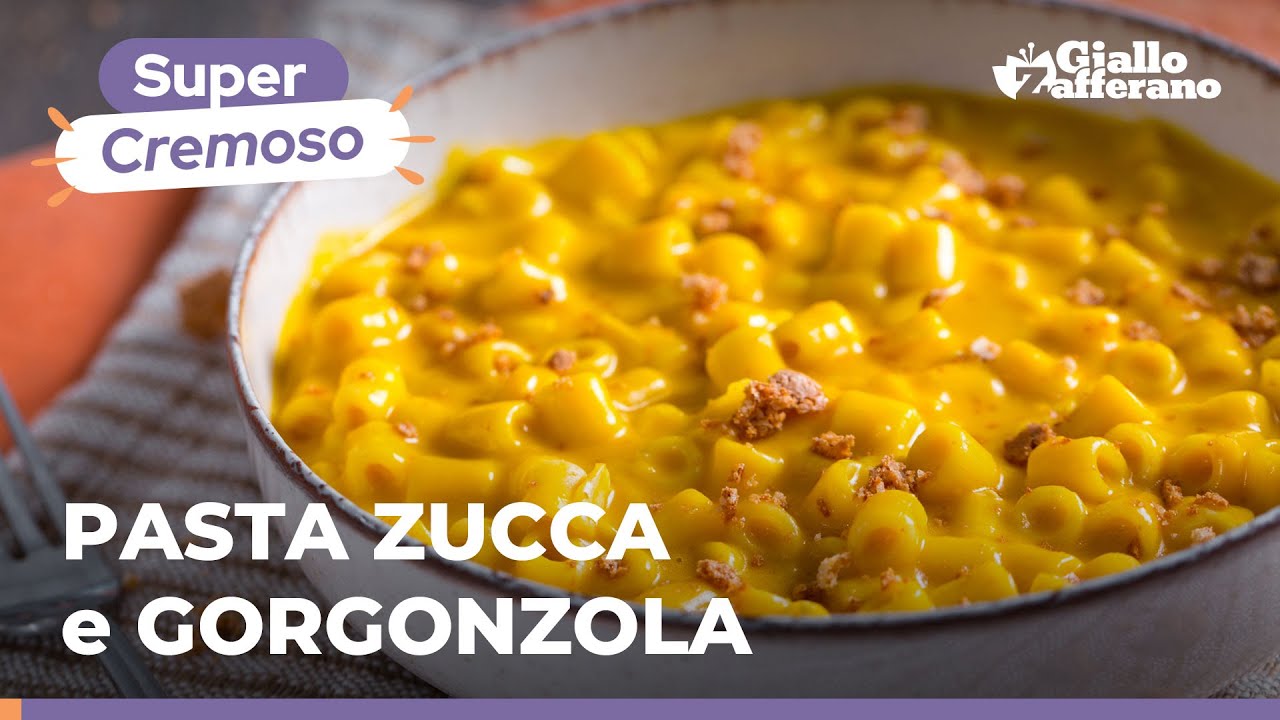 PASTA ZUCCA e GORGONZOLA: SAPORI AUTUNNALI ed AVVOLGENTI🥰🍂