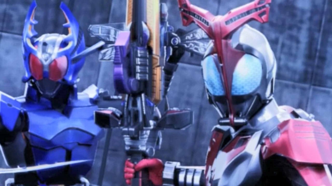 【ガンバライジング】LR メモリアルタッグフィニッシュ 仮面ライダーカブト ハイパーフォーム ハイパーライダーキック＆ライダーキッ