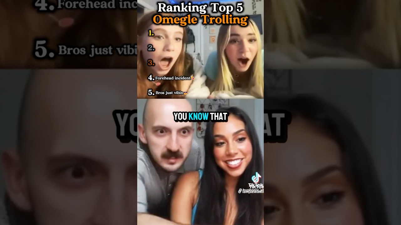 Ranking Top 5 Omegle Trolling🤣🤪