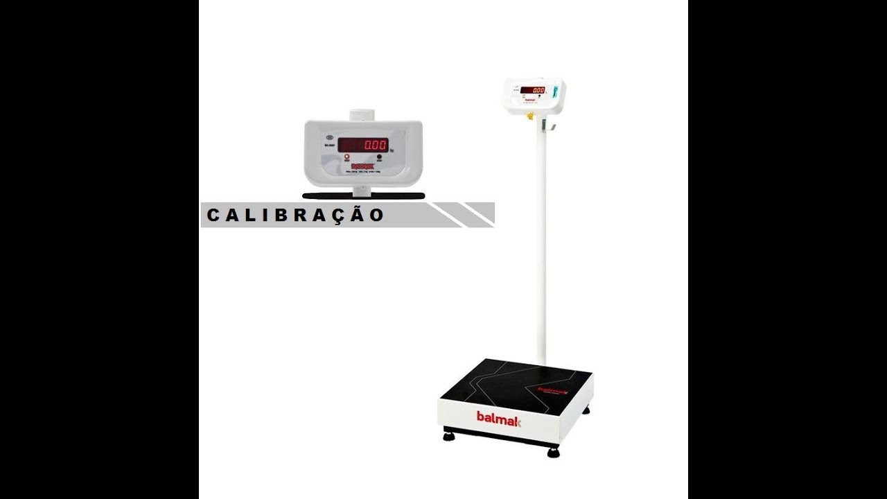 Calibrando Balança Digital Antropométrica Balmak