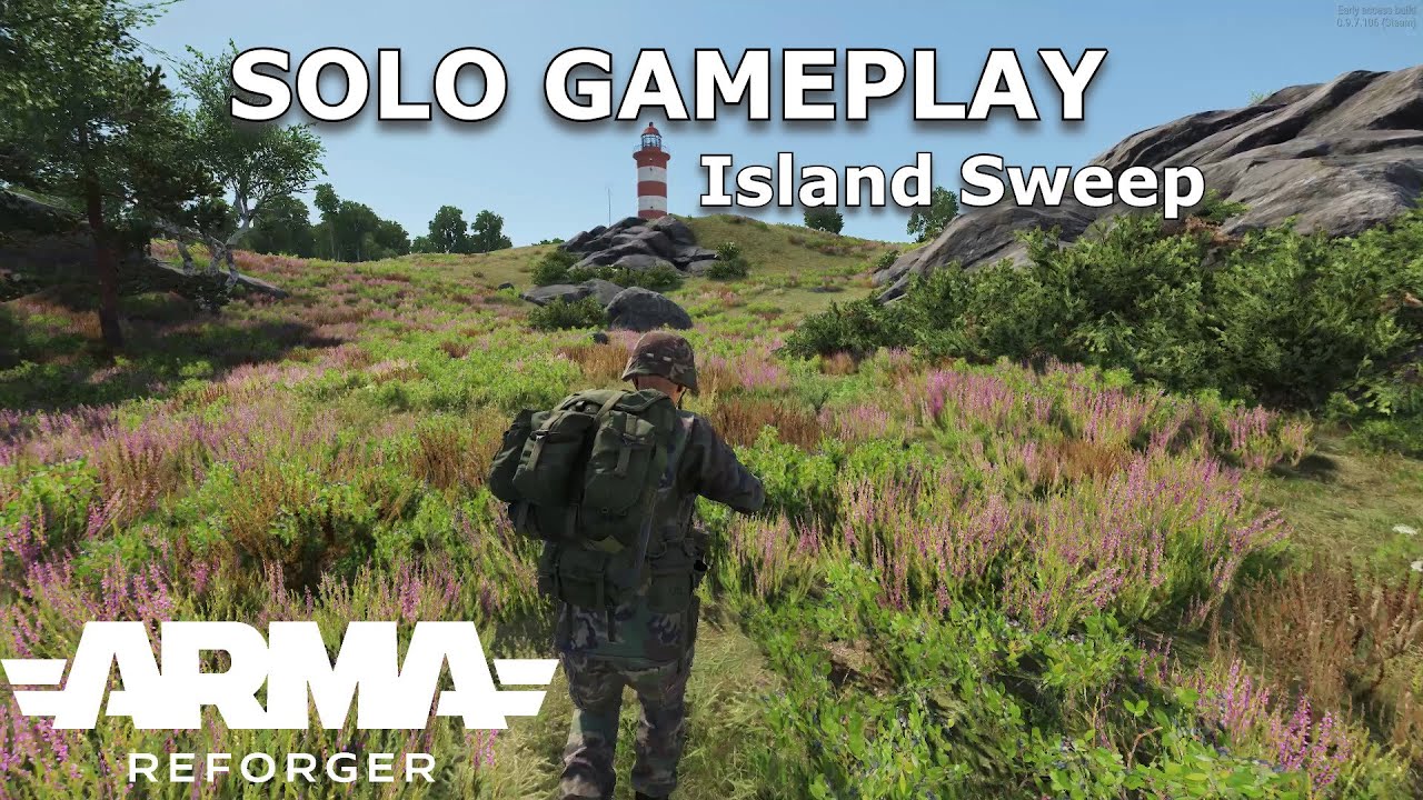 Arma Reforger - SOLO with NARRATION - Island Elimination - ( Not Dayz )